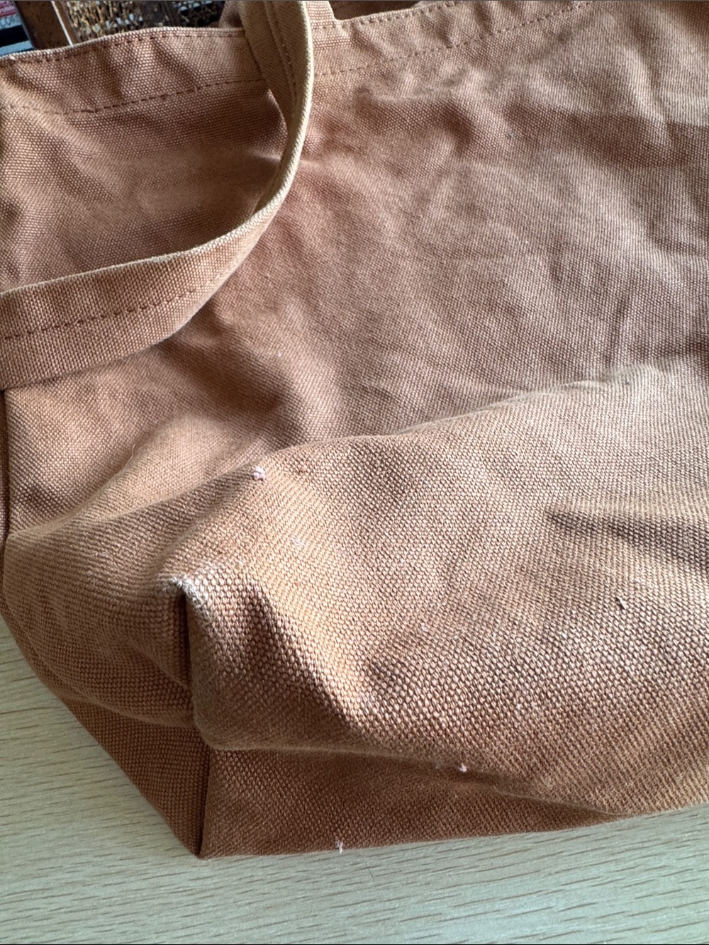 BAGGU Horizontal Duck Bag in Rust - Picture 2 of 4